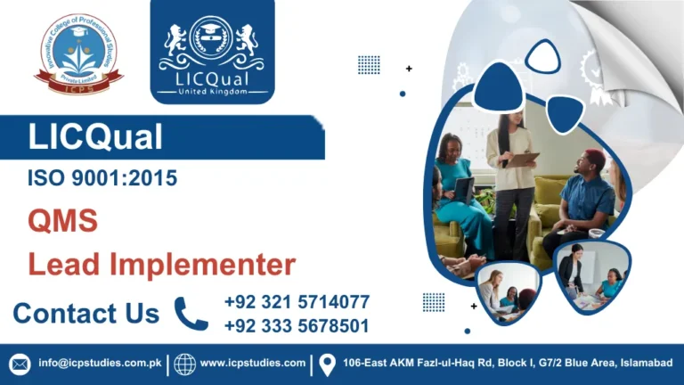 LICQual ISO 9001:2015 QMS Lead Implementer