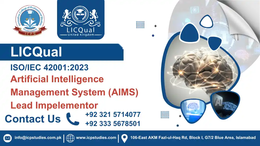 LICQual ISO/IEC 42001:2023 – Artificial Intelligence Management System (AIMS) Lead Impelementor