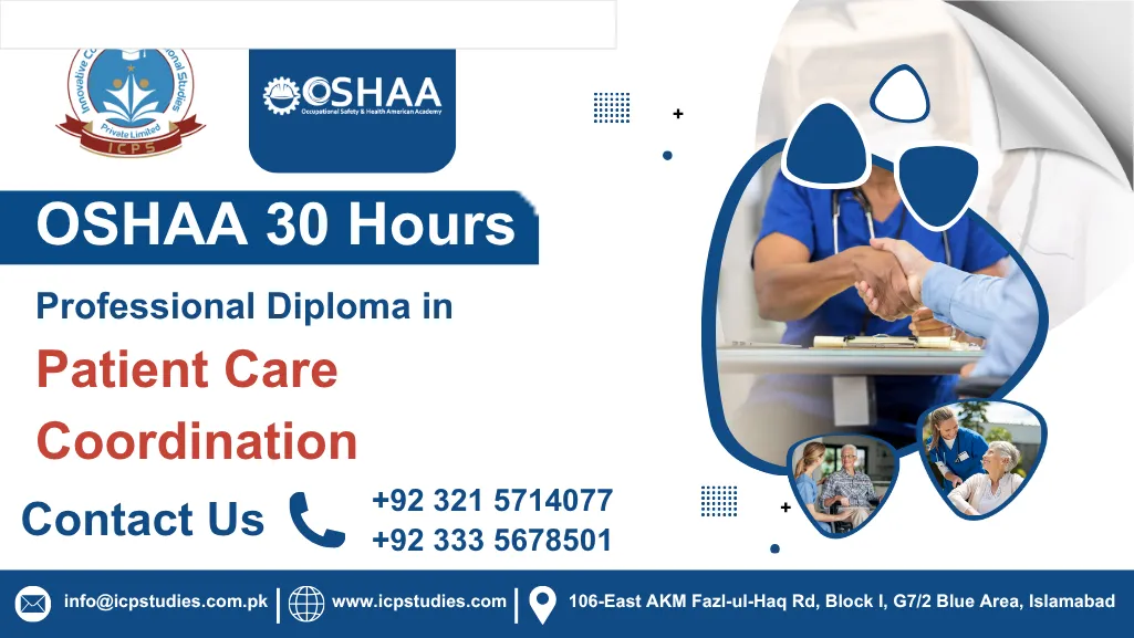 OSHAA 30-Hours Professional Diploma in Patient Care Coordination