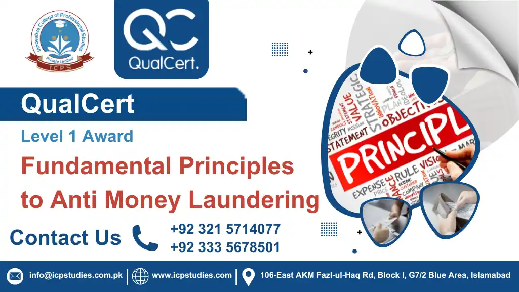 QualCert Level 1 Award in Fundamental Principles to Anti Money Laundering
