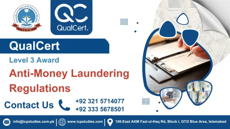QualCert Level 3 Award in Anti-Money Laundering Regulations