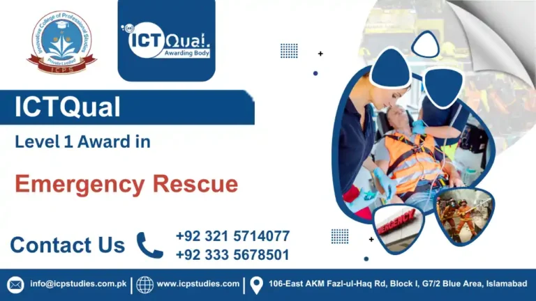 ICTQual Level 1 Award in Emergency Rescue