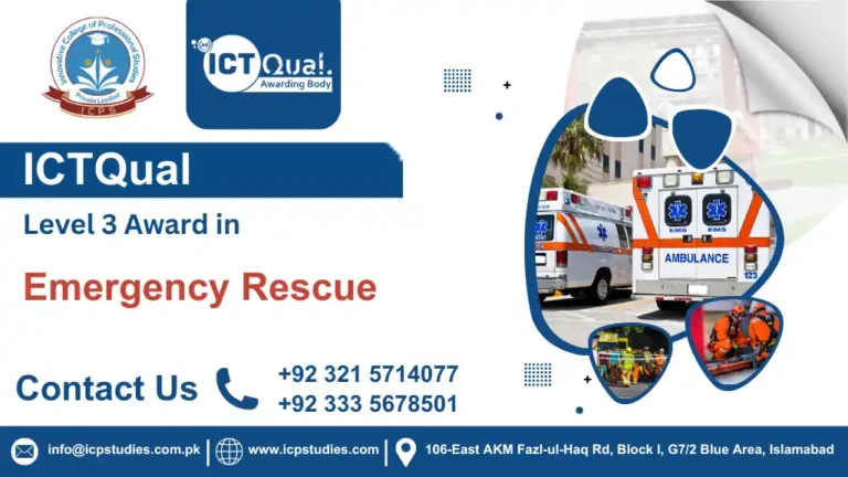 ICTQual Level 3 Award in Emergency Rescue