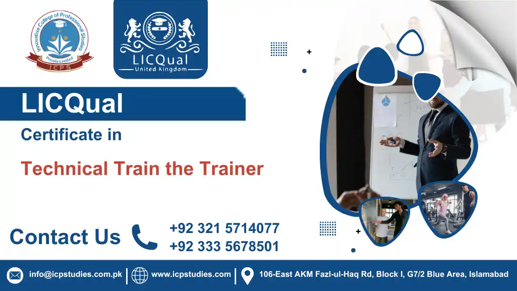 LICQual Certificate in Technical Train the Trainer