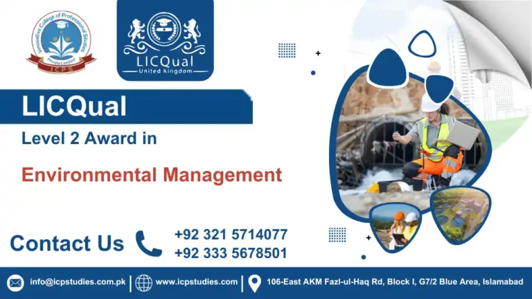 LICQual Level 2 Award in Environmental Management