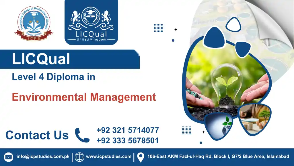 LICQual Level 4 Diploma in Environmental Management