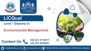 LICQual Level 7 Diploma in Environmental Management