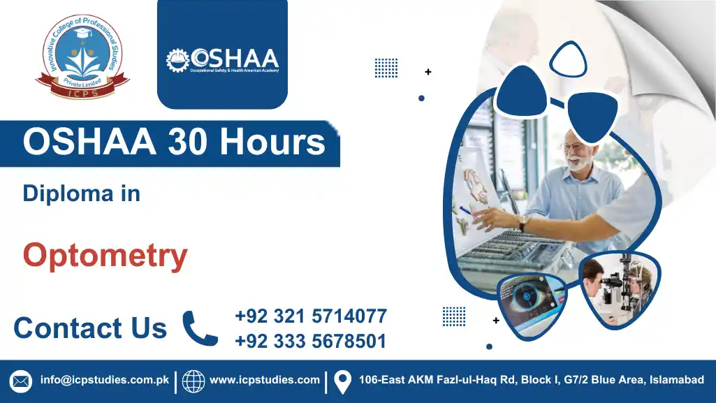 OSHAA 30-Hours Diploma in Optometry
