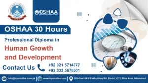 OSHAA 30-Hours Professional Diploma in Human Growth and Development