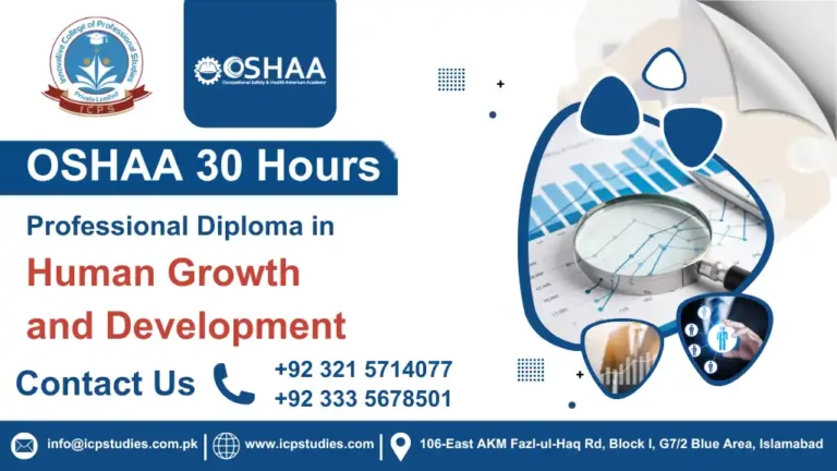 OSHAA 30-Hours Professional Diploma in Human Growth and Development