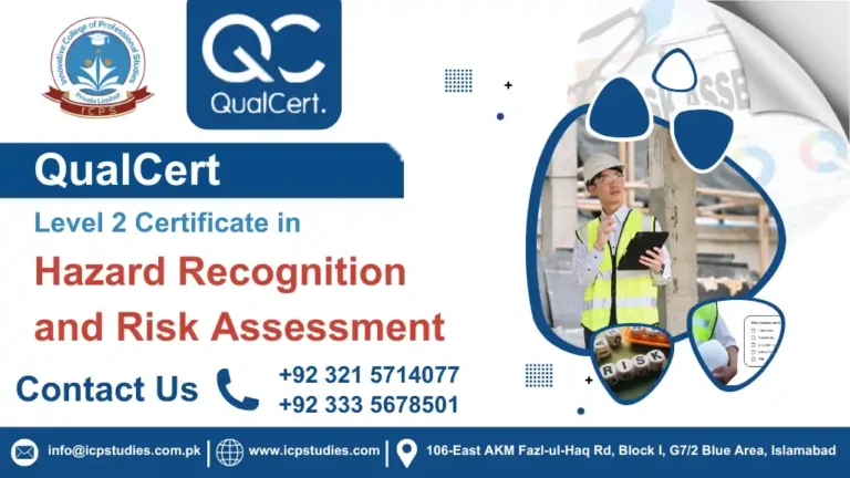 QualCert Level 2 Certificate in Hazard Recognition and Risk Assessment