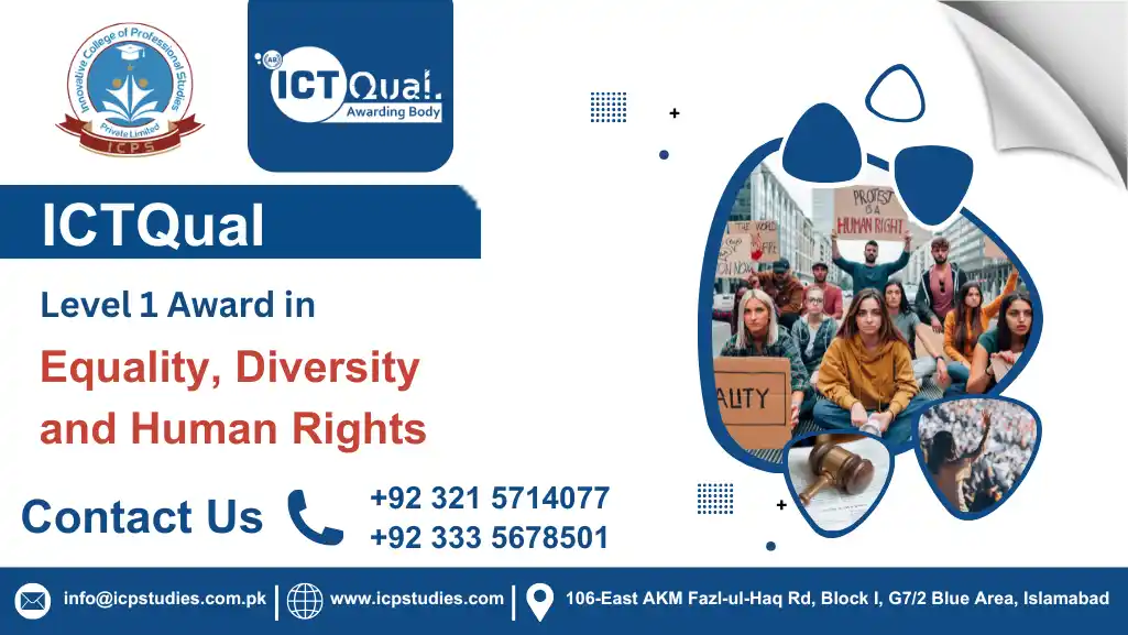 ICTQual Level 1 Award in Equality, Diversity and Human Rights