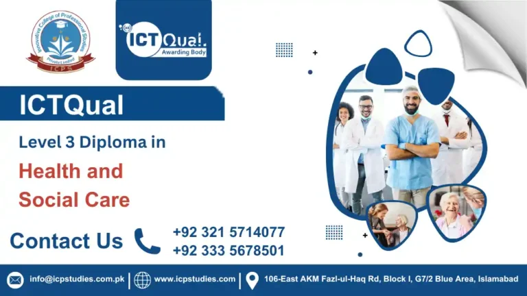 ICTQual Level 3 Diploma in Health and Social Care
