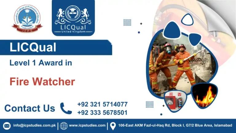 LICQual Level 1 Award in Fire Watcher