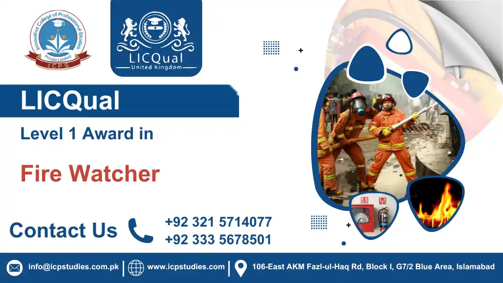 LICQual Level 1 Award in Fire Watcher