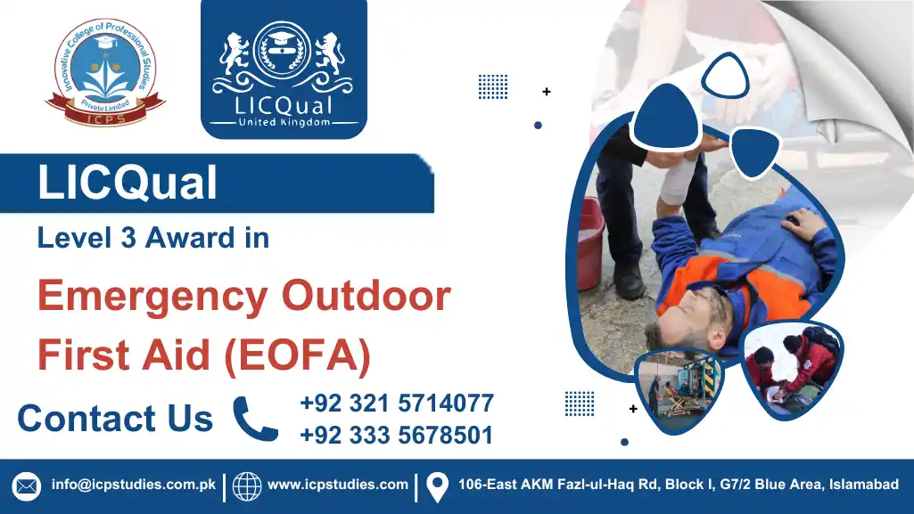 LICQual Level 3 Award in Emergency Outdoor First Aid (EOFA)