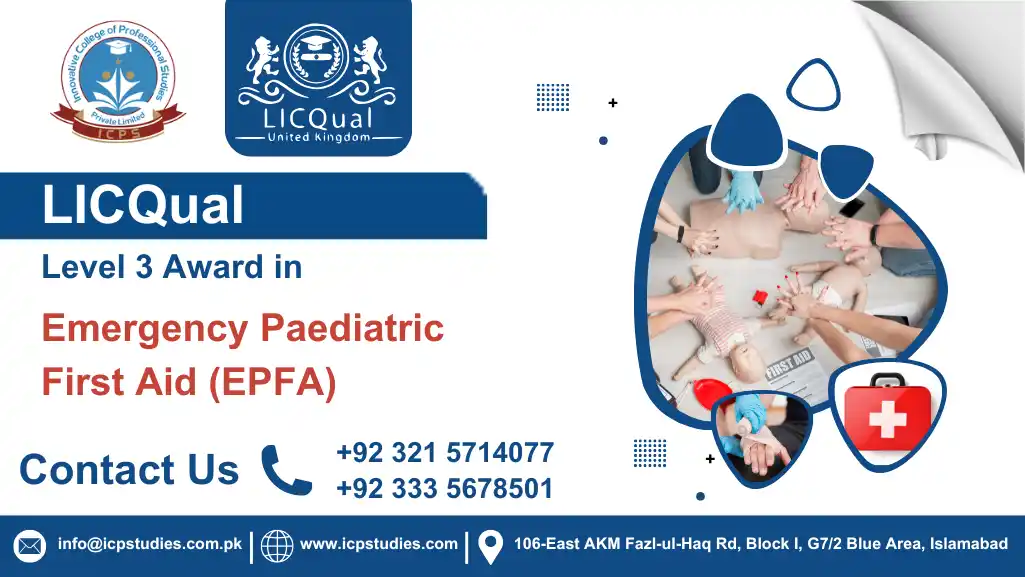 LICQual Level 3 Award in Emergency Paediatric First Aid (EPFA)