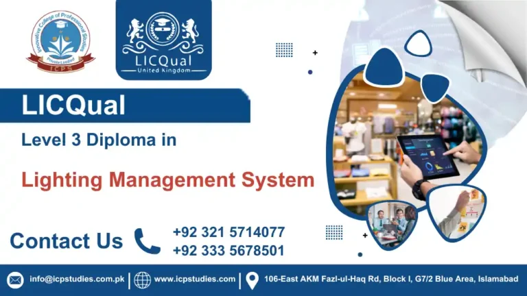 LICQual Level 3 Diploma in Lighting Management System