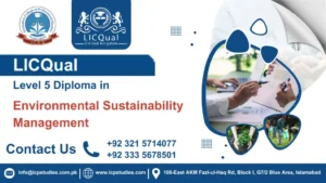 LICQual Level 5 Diploma in Environmental Sustainability Management
