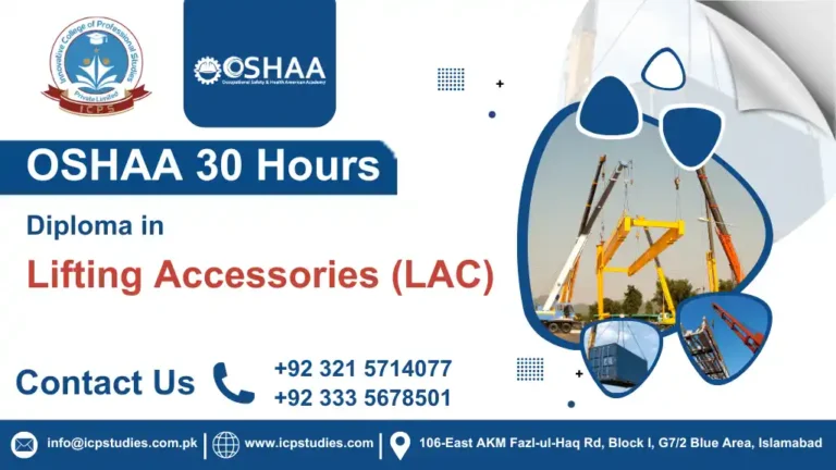 OSHAA 30-Hours Diploma in Lifting Accessories (LAC)