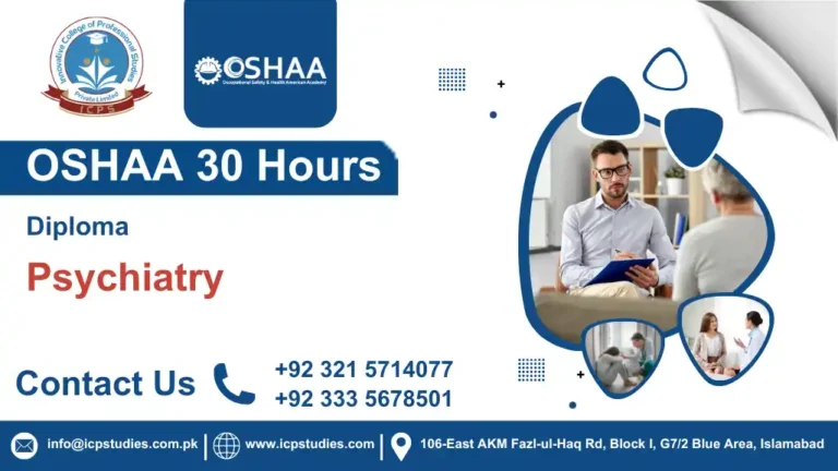 OSHAA 30-Hours Diploma in Psychiatry