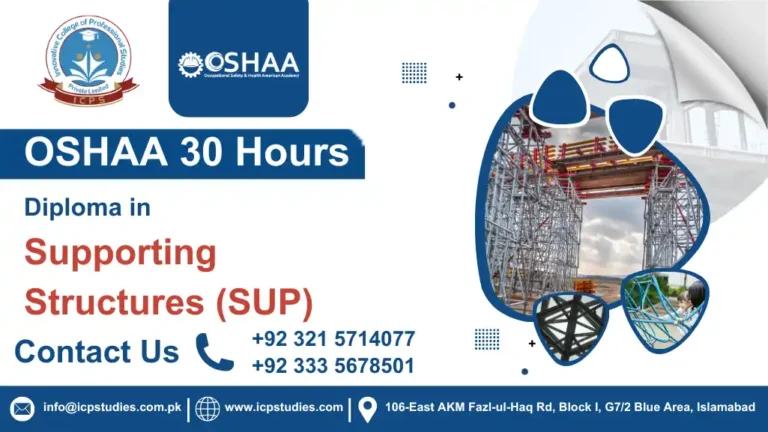 OSHAA 30-Hours Diploma in Supporting Structures (SUP)
