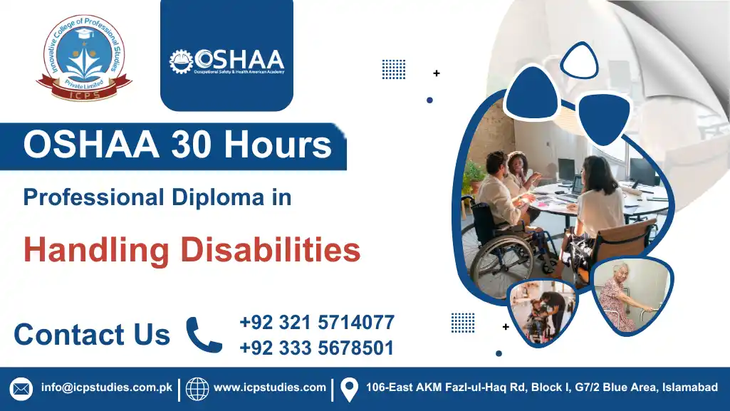 OSHAA 30-Hours Professional Diploma in Handling Disabilities