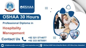 OSHAA 30-Hours Professional Diploma in Hospitality Management