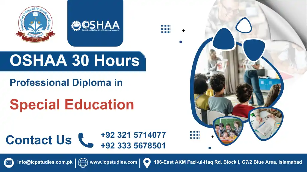 OSHAA 30-Hours Professional Diploma in Special Education