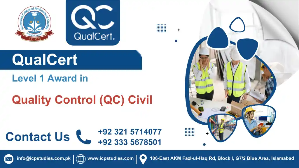 QualCert Level 1 Award in Quality Control (QC) Civil