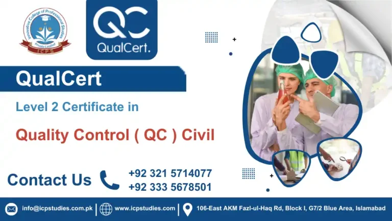 QualCert Level 2 Certificate in Quality Control ( QC ) Civil
