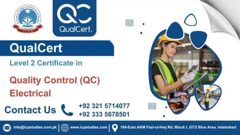 QualCert Level 2 Certificate in Quality Control (QC) Electrical