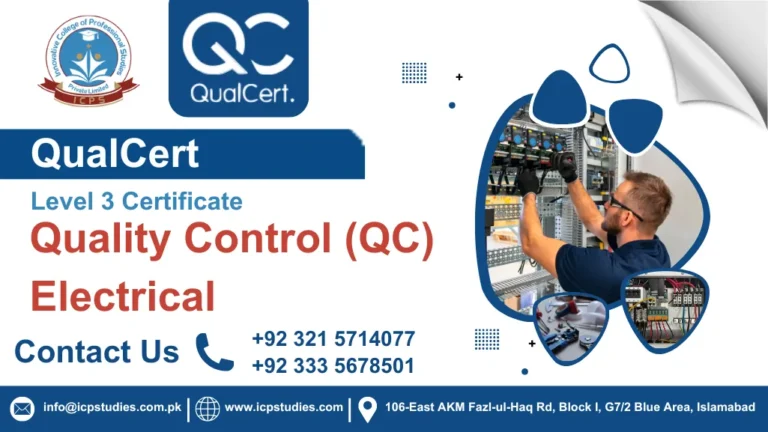 QualCert Level 3 Certificate in Quality Control (QC) Electrical