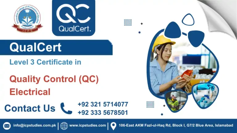 QualCert Level 3 Certificate in Quality Control (QC) Electrical