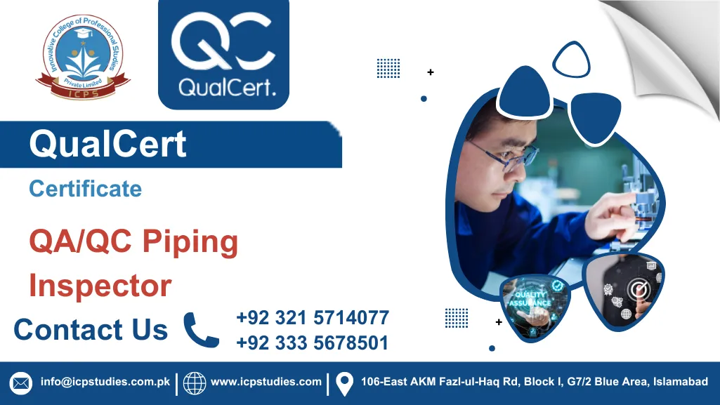 QualCert QA/QC Piping Inspector Certificate
