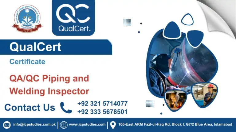 QualCert QAQC Piping and Welding Inspector Certificate