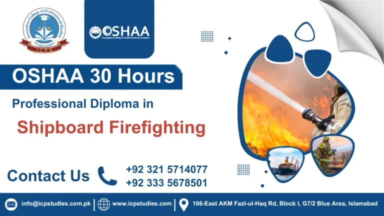 Copy of OSHAA 30-Hours Professional Diploma in Cleaning Steward Training