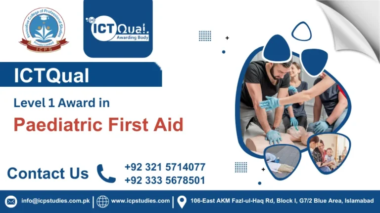 ICTQual AB Level 1 Award in Paediatric First Aid
