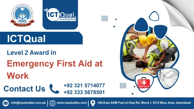 ICTQual AB Level 2 Award in Emergency First Aid at Work