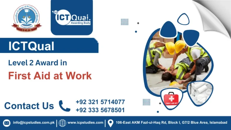ICTQual AB Level 2 Award in First Aid at Work