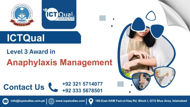 ICTQual AB Level 3 Award in Anaphylaxis Management
