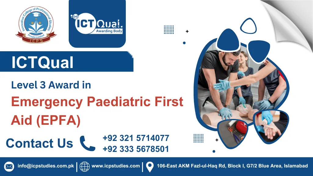 ICTQual AB Level 3 Award in Emergency Paediatric First Aid (EPFA)