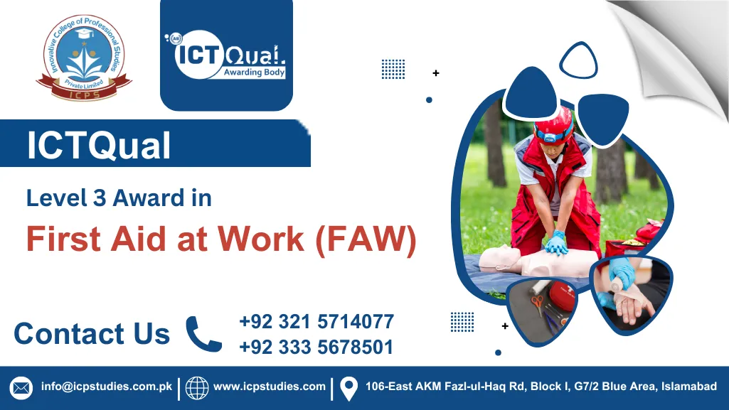 ICTQual AB Level 3 Award in First Aid at Work (FAW)