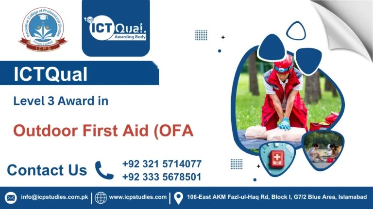 ICTQual AB Level 3 Award in Outdoor First Aid (OFA)