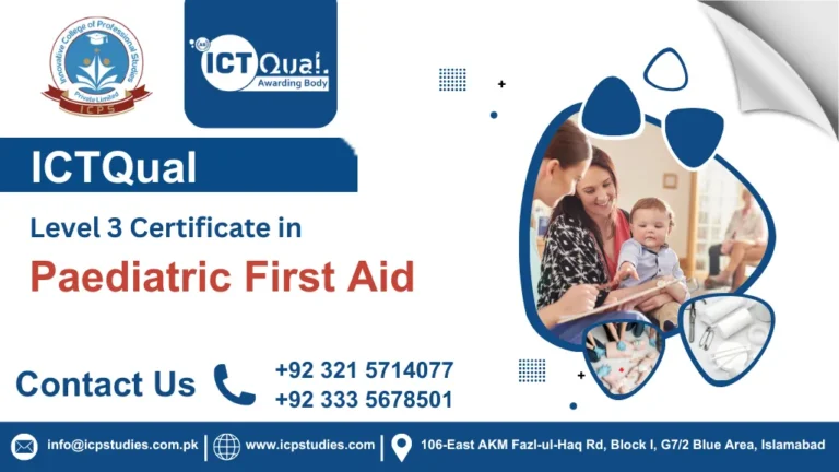 ICTQual AB Level 3 Certificate in Paediatric First Aid