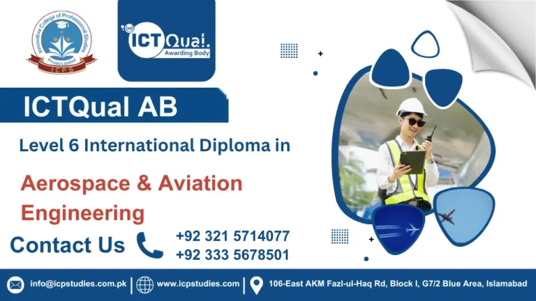 ICTQual AB Level 6 International Diploma in Aerospace & Aviation Engineering