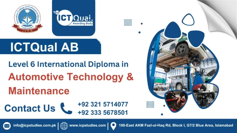 ICTQual AB Level 6 International Diploma in Automotive Technology & Maintenance