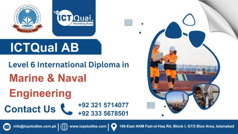 ICTQual AB Level 6 International Diploma in Marine & Naval Engineering