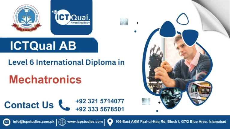 ICTQual AB Level 6 International Diploma in Mechatronics