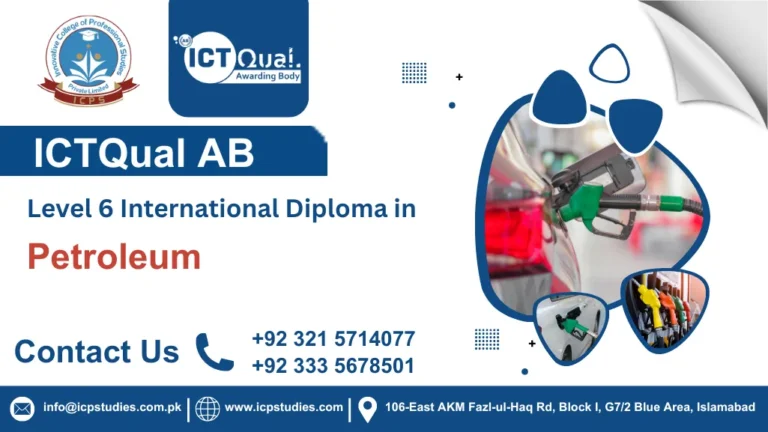 ICTQual AB Level 6 International Diploma in Petroleum Geoscience